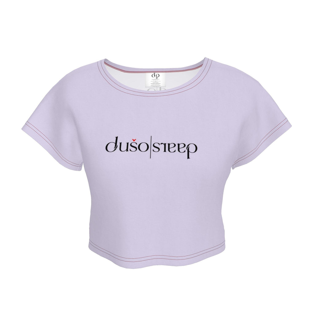 Paars Veil Signature Crop Top