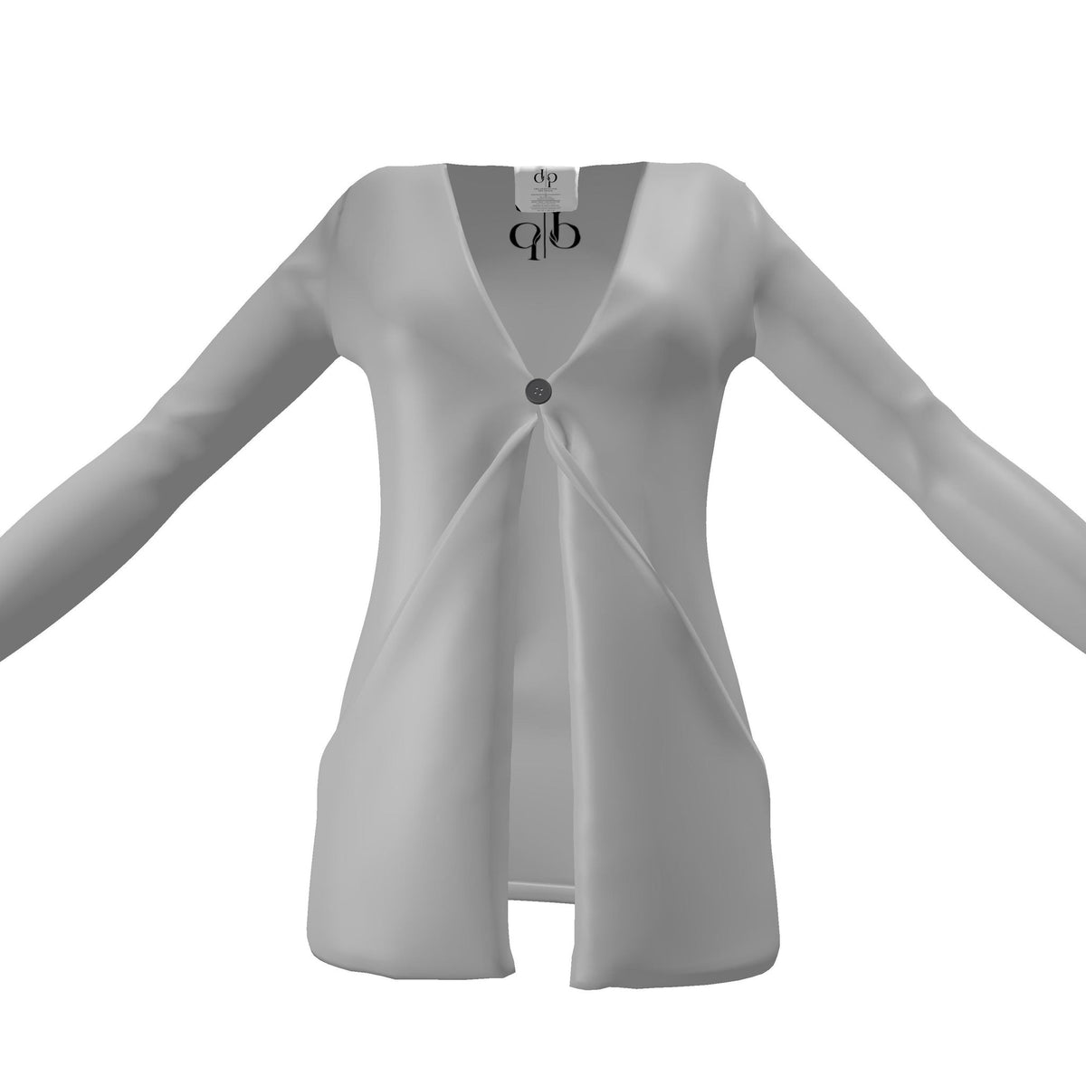 Silver Hush Waterfall Cardigan
