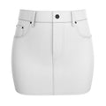 Ivory Absolute Revealed Signature Denim Mini Skirt