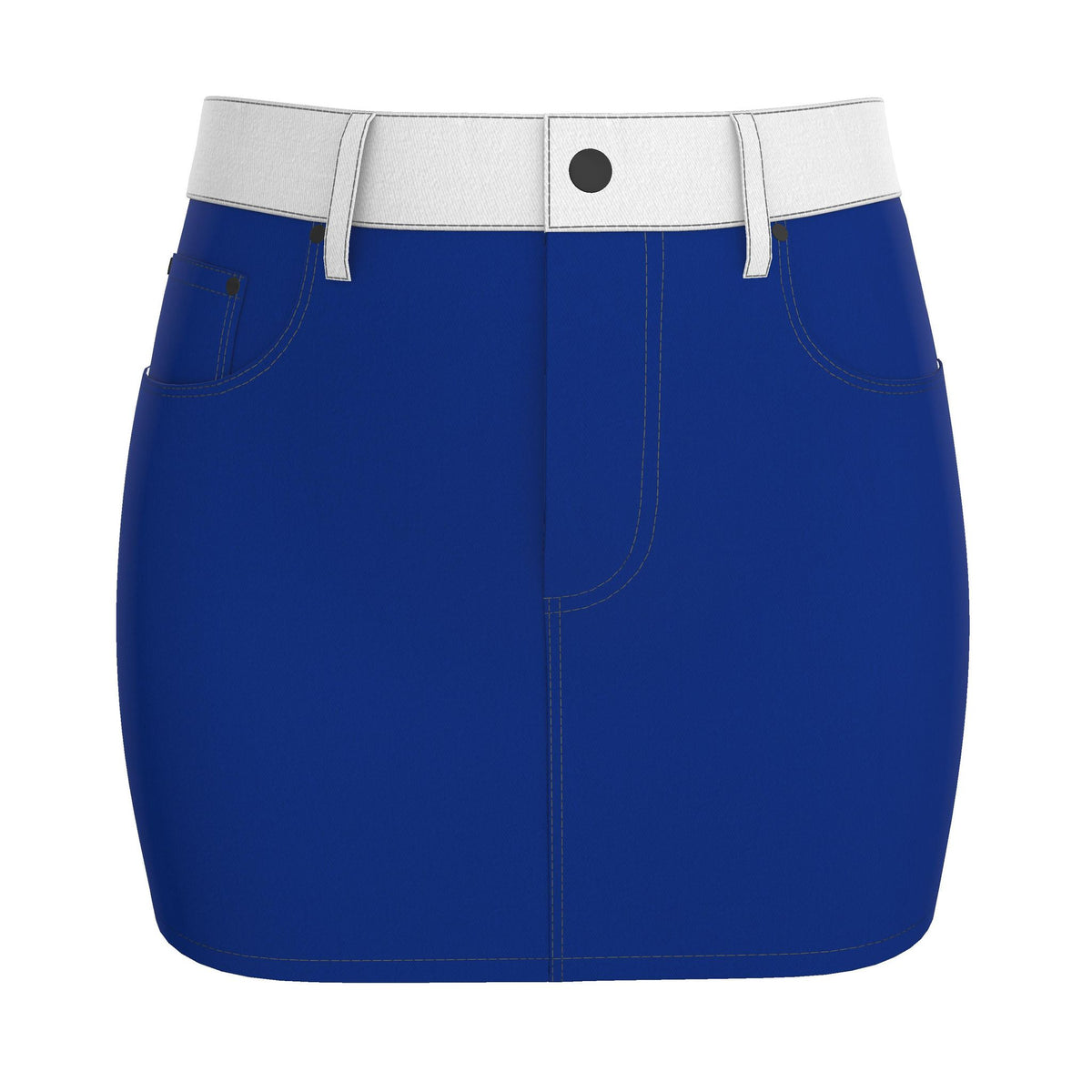 Sovereign Bleu Denim Mini Skirt