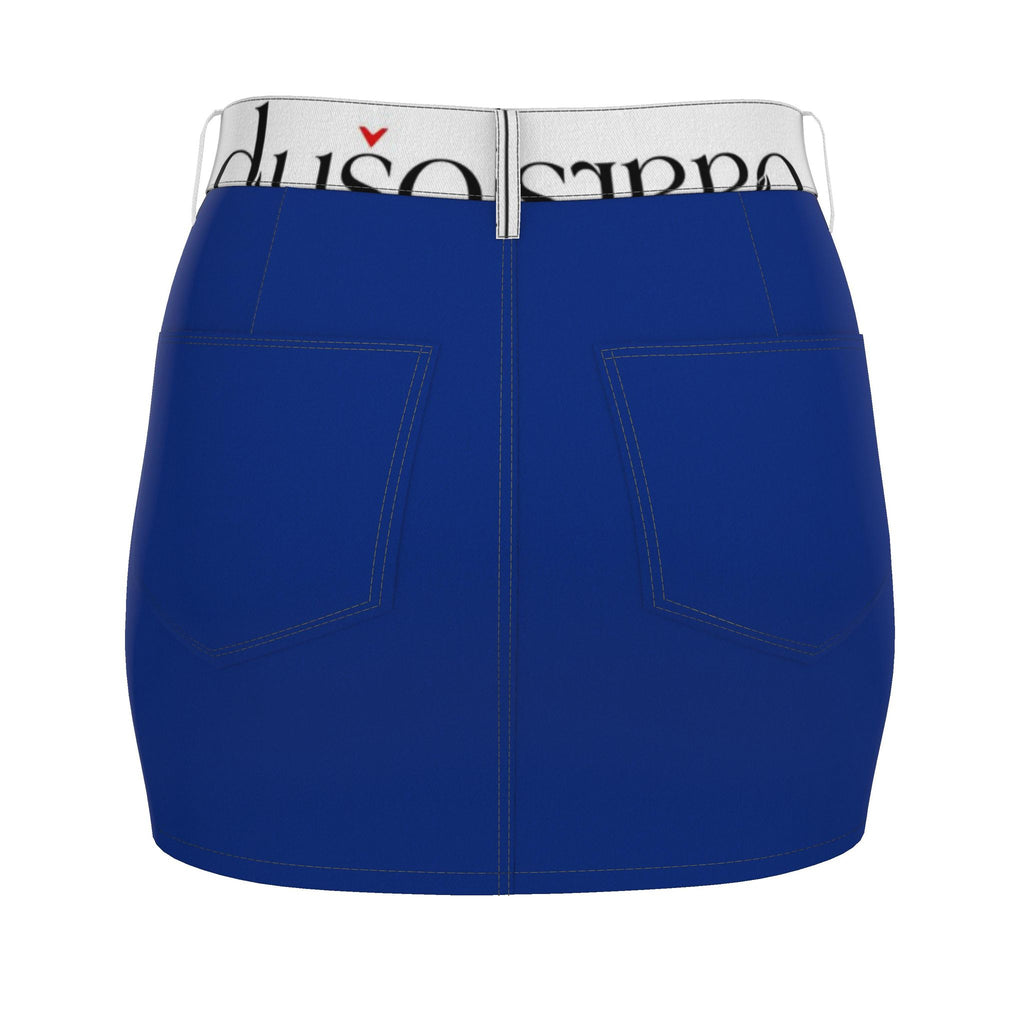 Sovereign Bleu Denim Mini Skirt