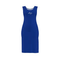 Sovereign Bleu Signature Split Body Dress
