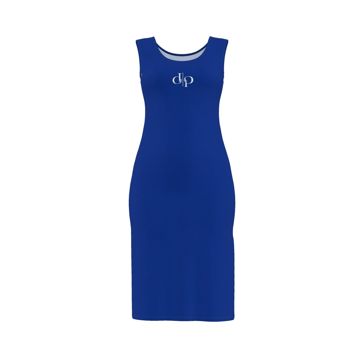 Sovereign Bleu Signature Split Body Dress