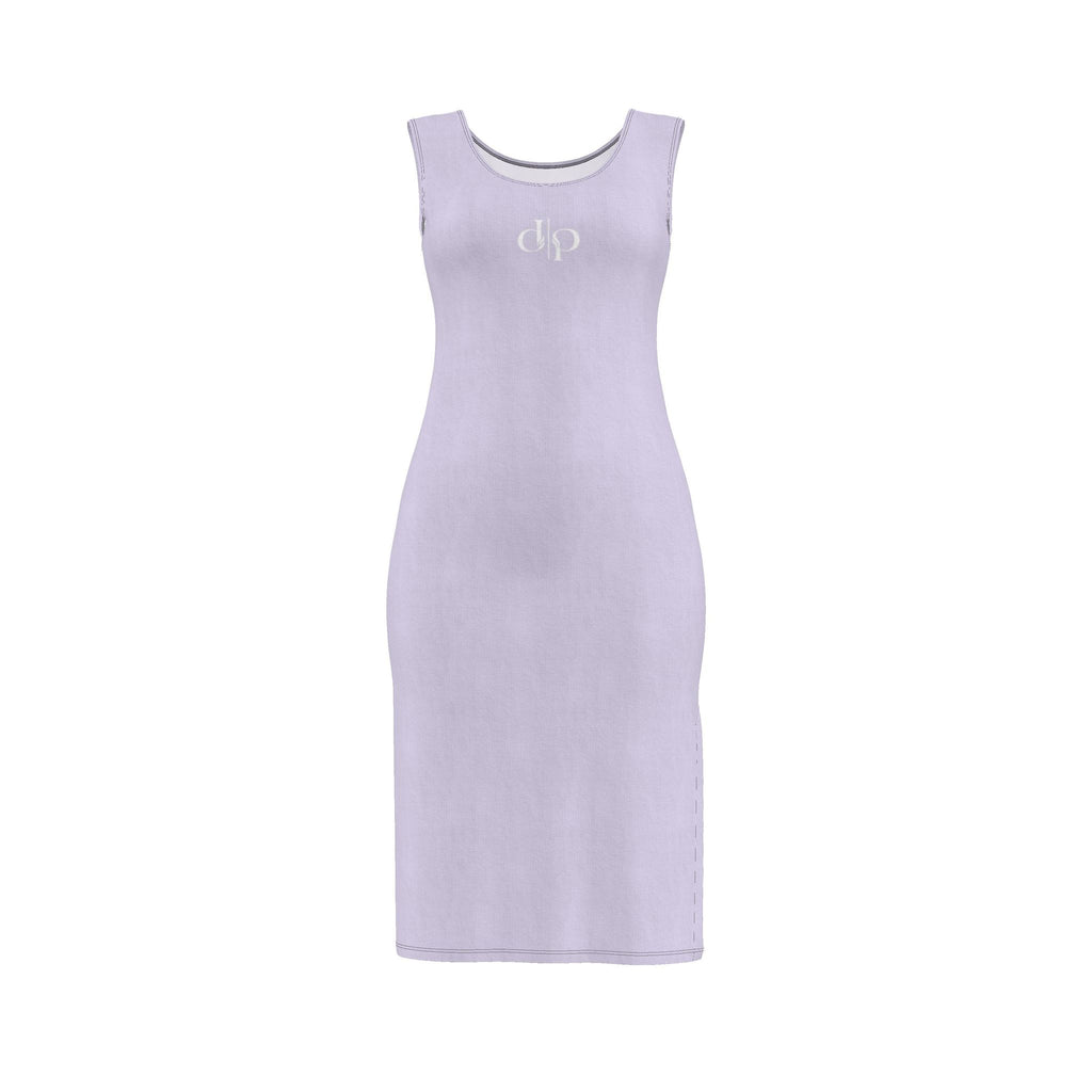 Paars Veil Signature Split Body Dress