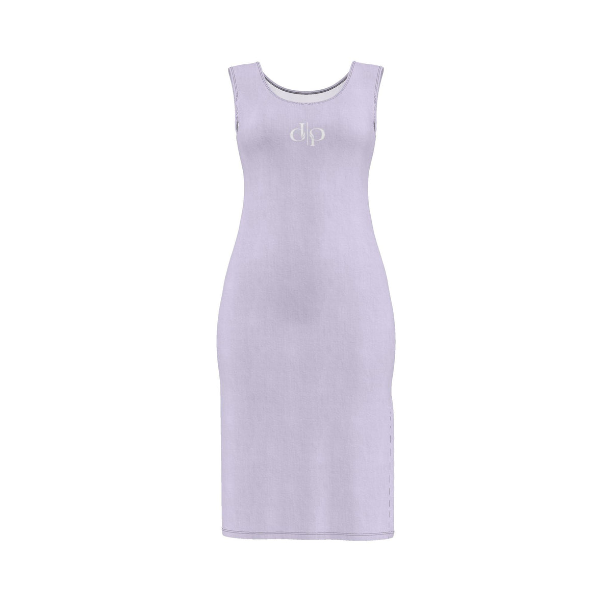 Paars Veil Signature Split Body Dress
