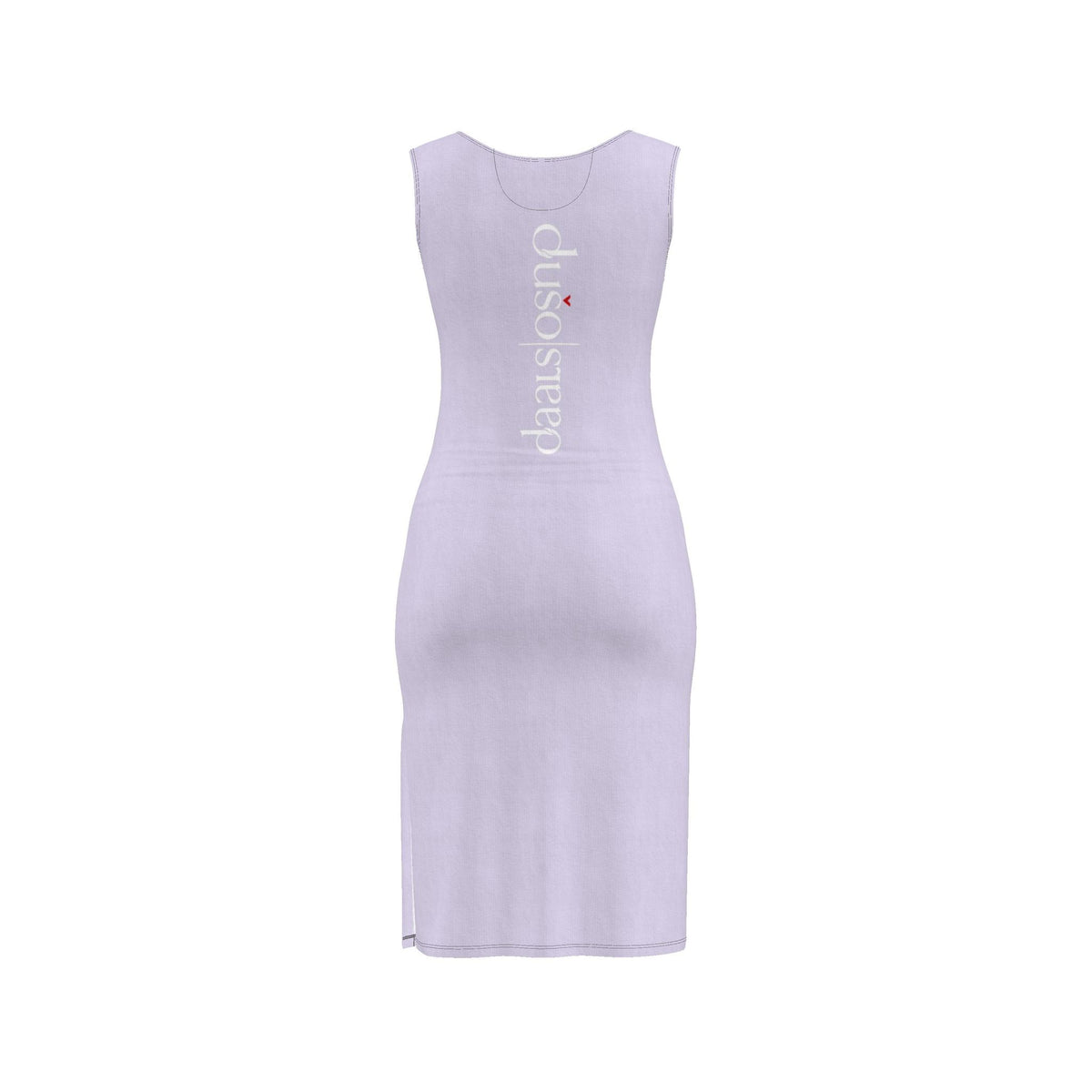 Paars Veil Signature Split Body Dress