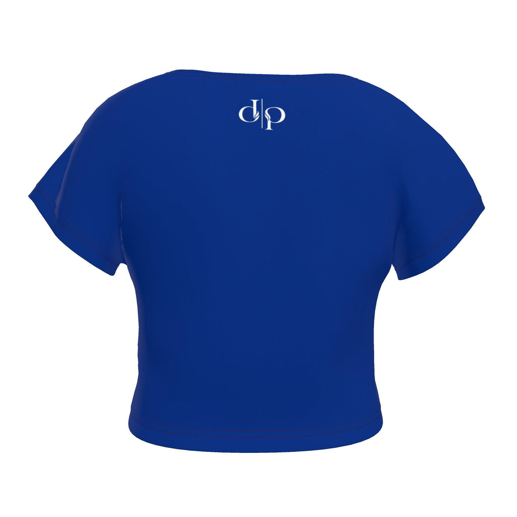 Sovereign Bleu Signature Crop Top