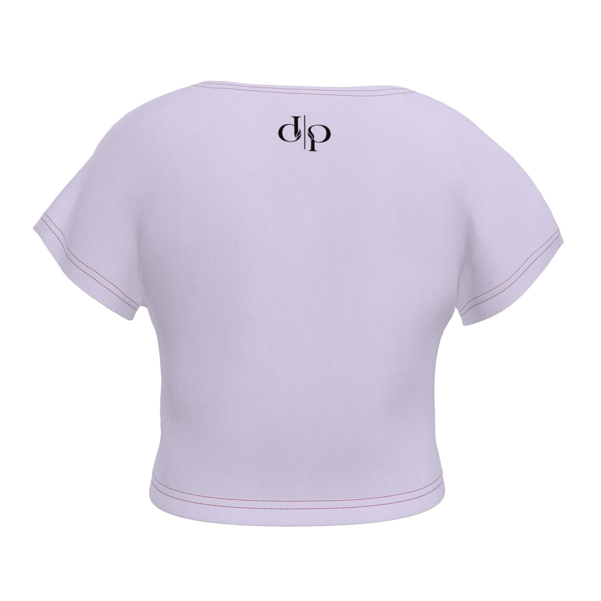 Paars Veil Signature Crop Top