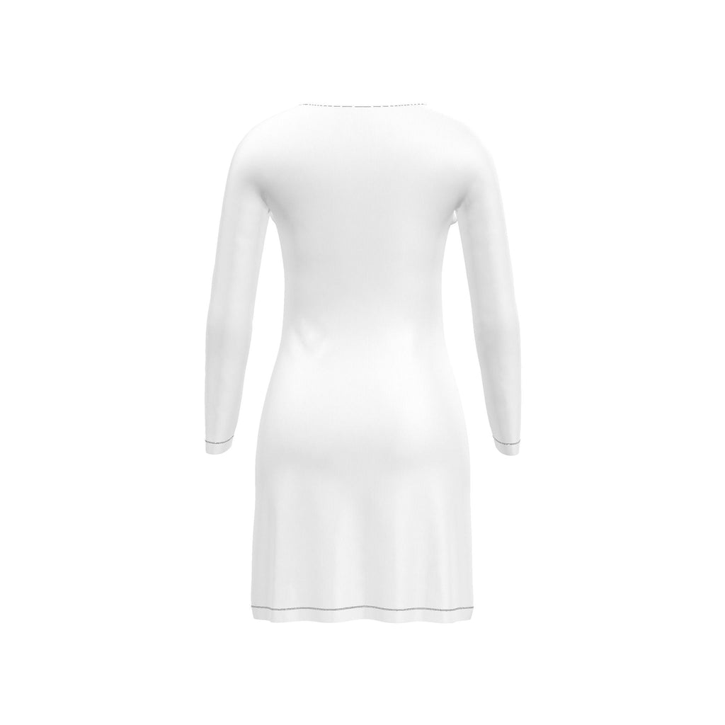 Ivory Absolute Waterfall Cardigan Dress