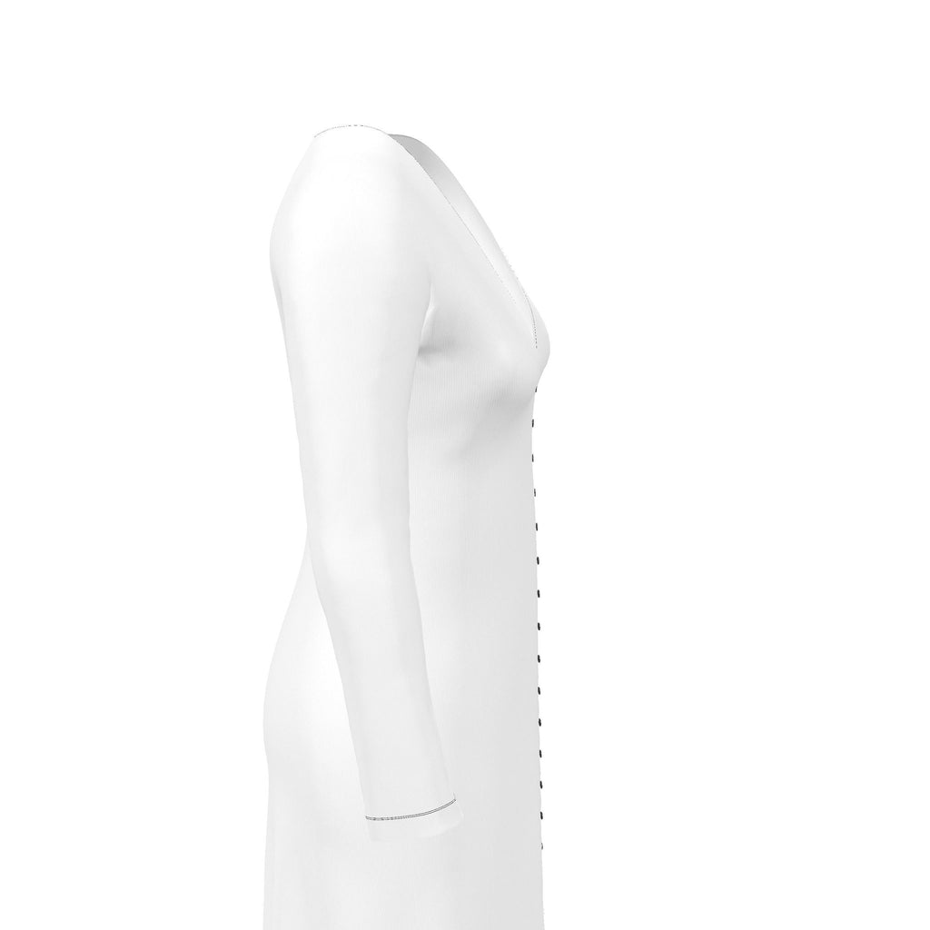 Ivory Absolute Waterfall Cardigan Dress