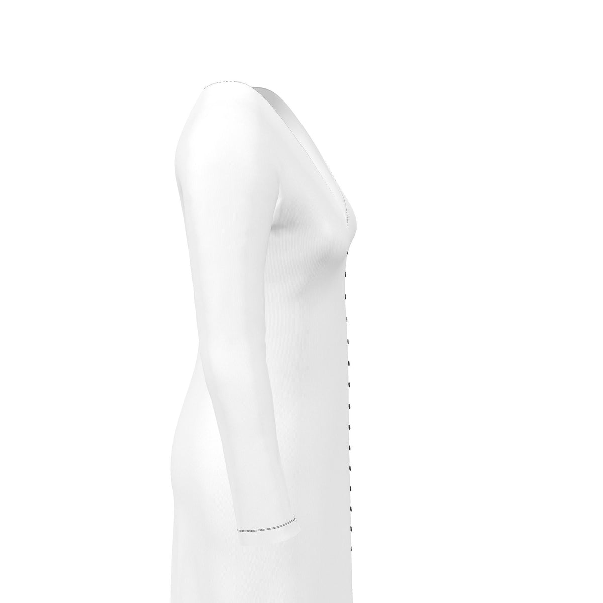 Ivory Absolute Waterfall Cardigan Dress