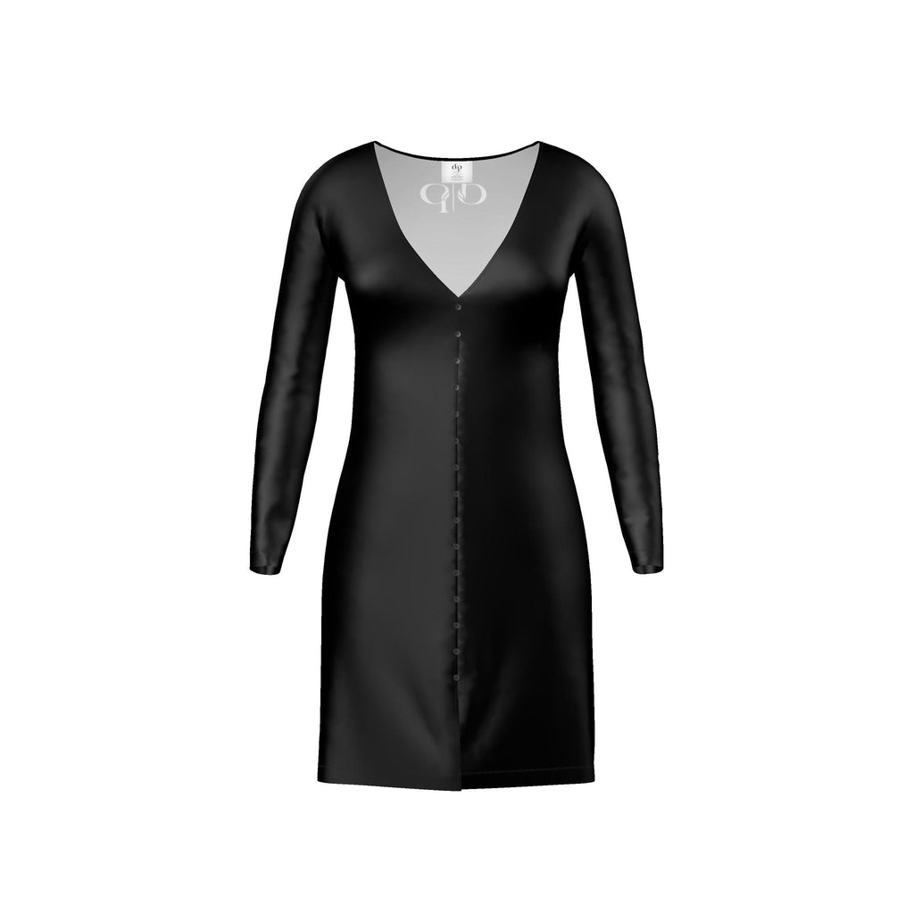 Noir Absolute Knit Cardigan Dress