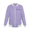 Paars Veil “The Balance of Becoming” Reversible Silk Bomber Jacket