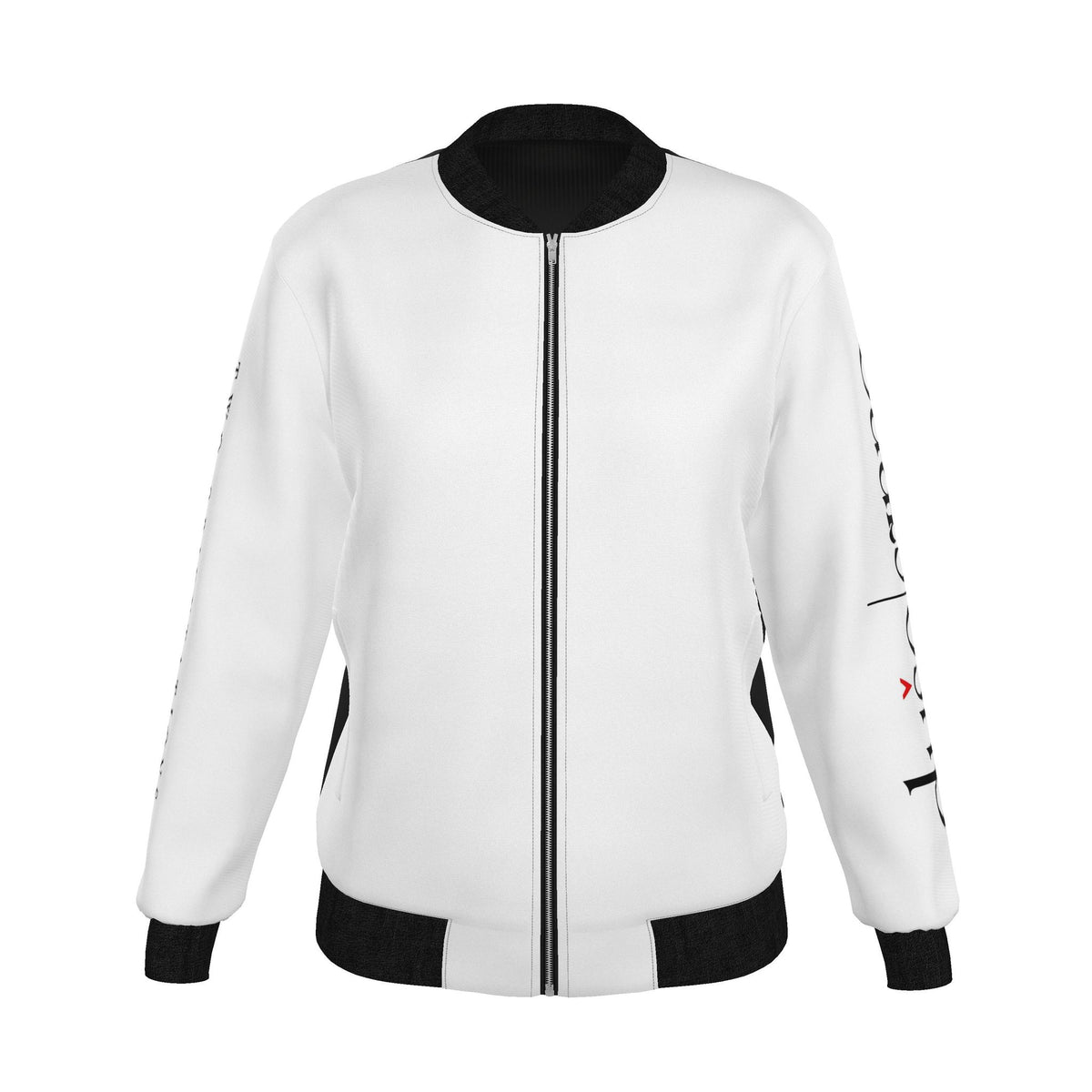 Ivory Absolute “The Flight of Origin” Reversible Silk Bomber Jacket