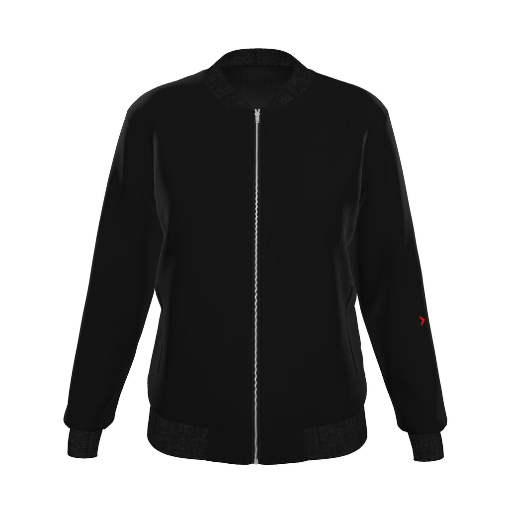 Desert Umber “The Flight of Origin” Reversible Silk Bomber Jacket